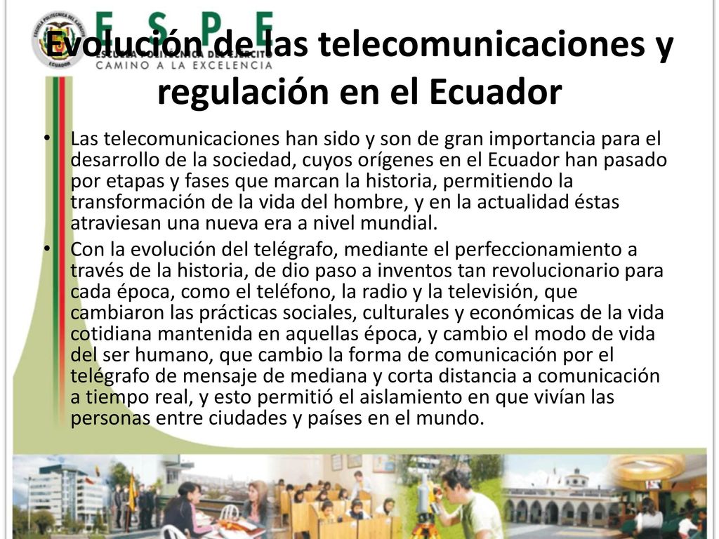 Evolución de las telecomunicaciones y regulación en el Ecuador