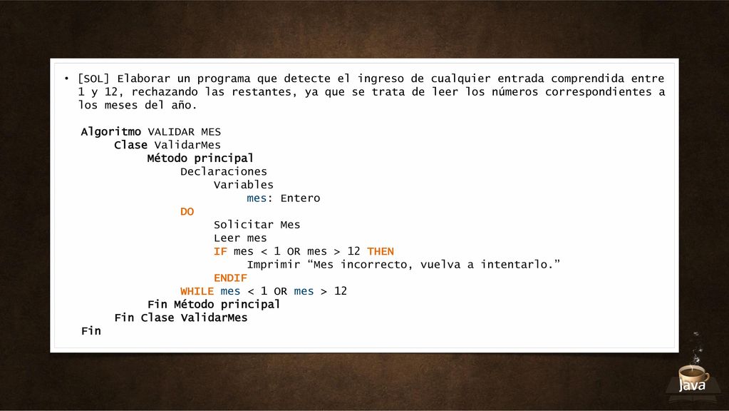 [SOL] Elaborar un programa que detecte el ingreso de cualquier entrada comprendida entre