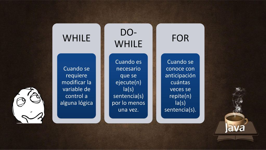 Cuando se requiere modificar la variable de control a alguna lógica