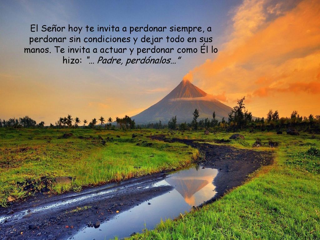 El Señor hoy te invita a perdonar siempre, a perdonar sin condiciones y dejar todo en sus manos.