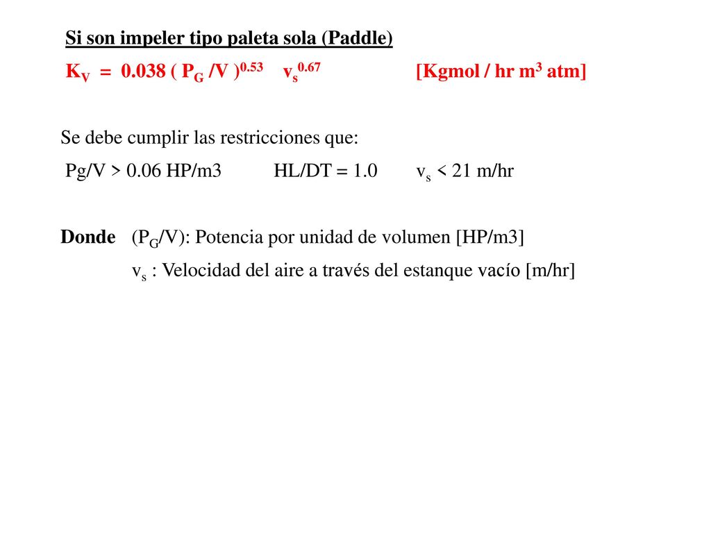 Si son impeler tipo paleta sola (Paddle)