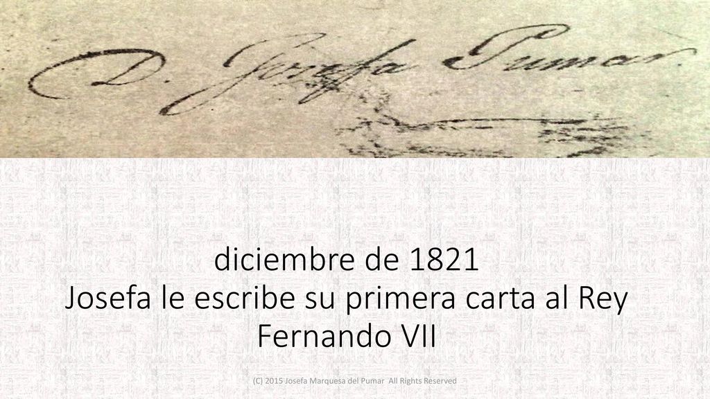 (C) 2015 Josefa Marquesa del Pumar All Rights Reserved