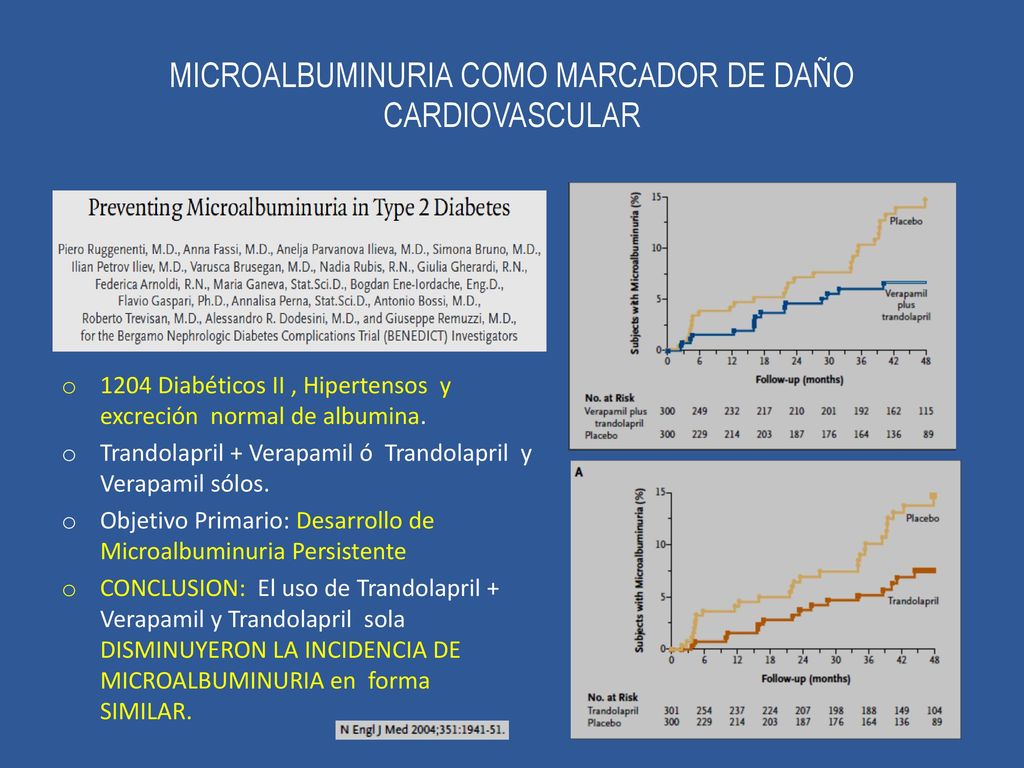 MICROALBUMINURIA COMO MARCADOR DE DAÑO CARDIOVASCULAR