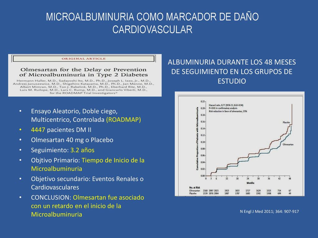MICROALBUMINURIA COMO MARCADOR DE DAÑO CARDIOVASCULAR