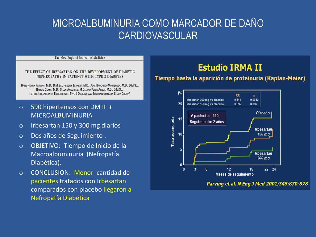 MICROALBUMINURIA COMO MARCADOR DE DAÑO CARDIOVASCULAR