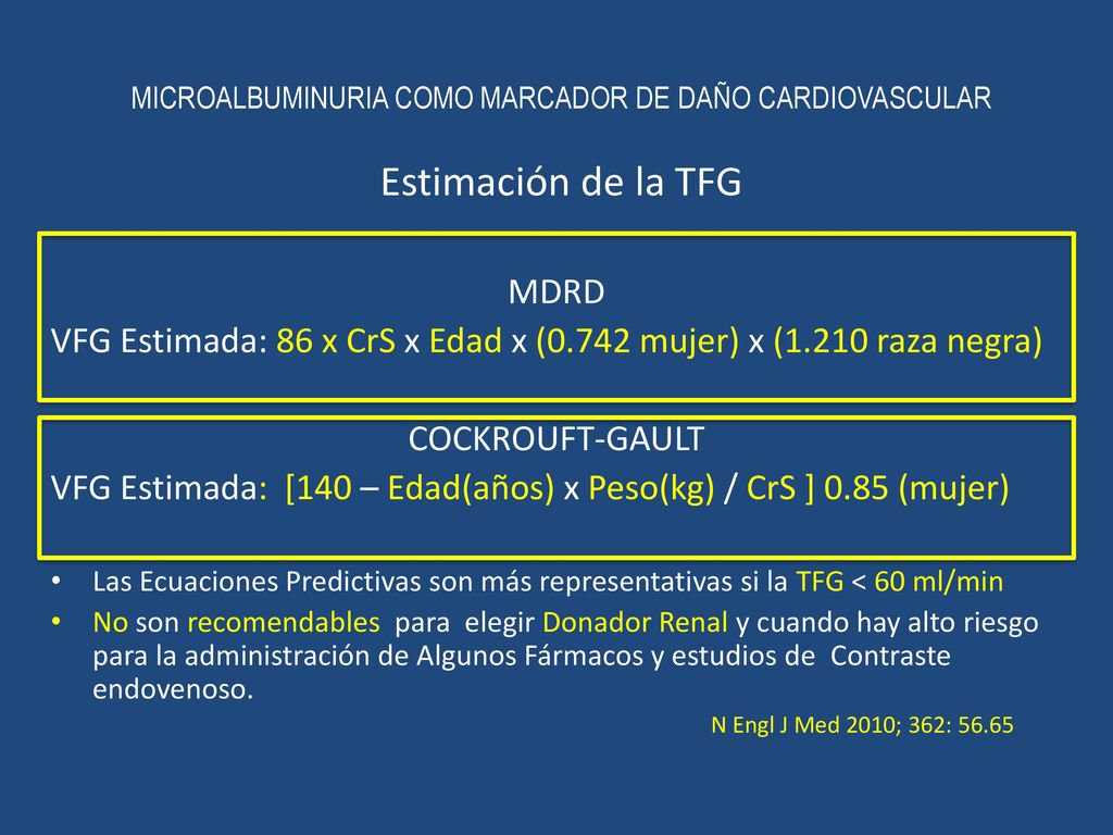 MICROALBUMINURIA COMO MARCADOR DE DAÑO CARDIOVASCULAR