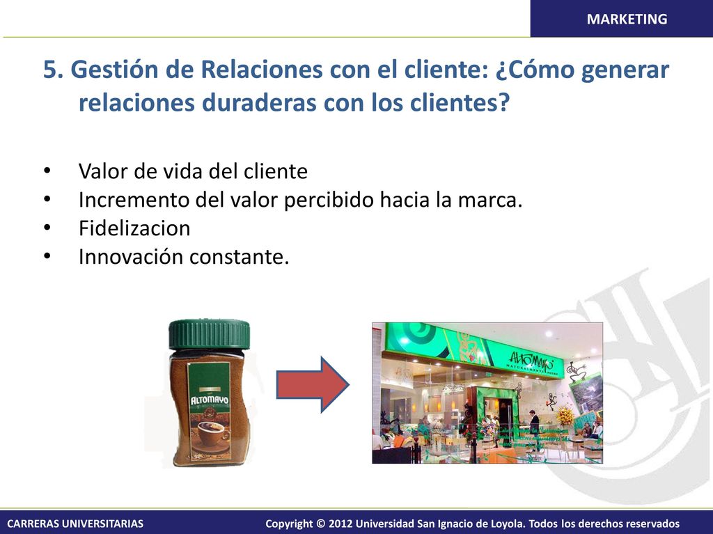 Ofertas de marketing: Productos, servicios y experiencias