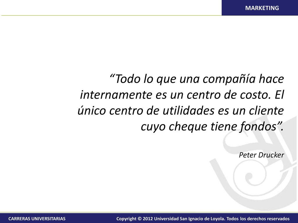 Todo lo que una compañía hace internamente es un centro de costo