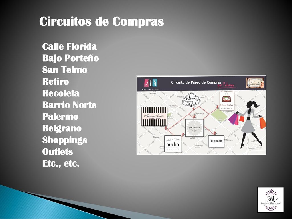 Circuitos de Compras Calle Florida Bajo Porteño San Telmo Retiro