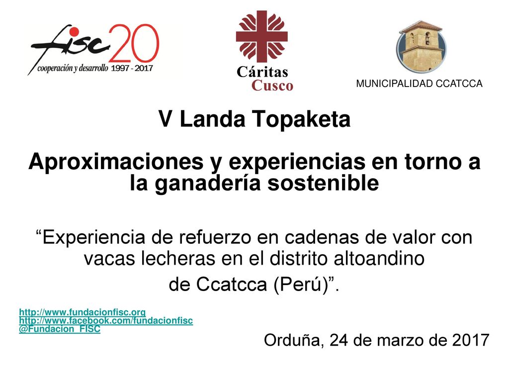 Aproximaciones y experiencias en torno a la ganadería sostenible
