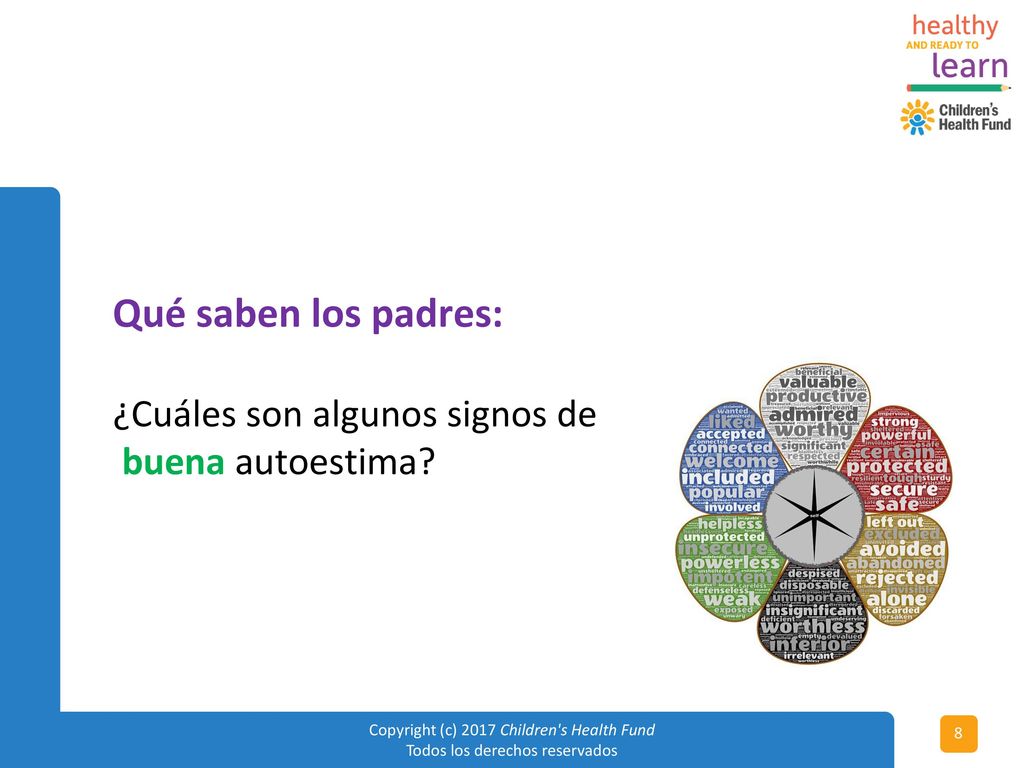 Qué saben los padres: ¿Cuáles son algunos signos de buena autoestima