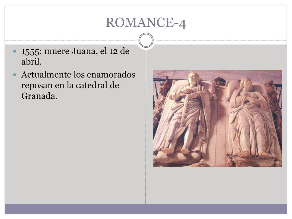 ROMANCE-3 Medio año después: muerte de Felipe en Burgos (1506).