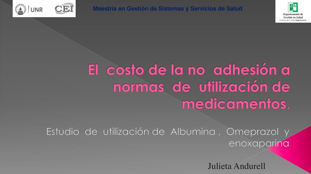 El costo de la no adhesión a normas de utilización de medicamentos.