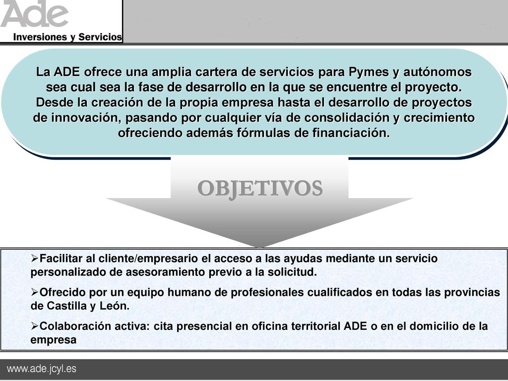 La ADE ofrece una amplia cartera de servicios para Pymes y autónomos