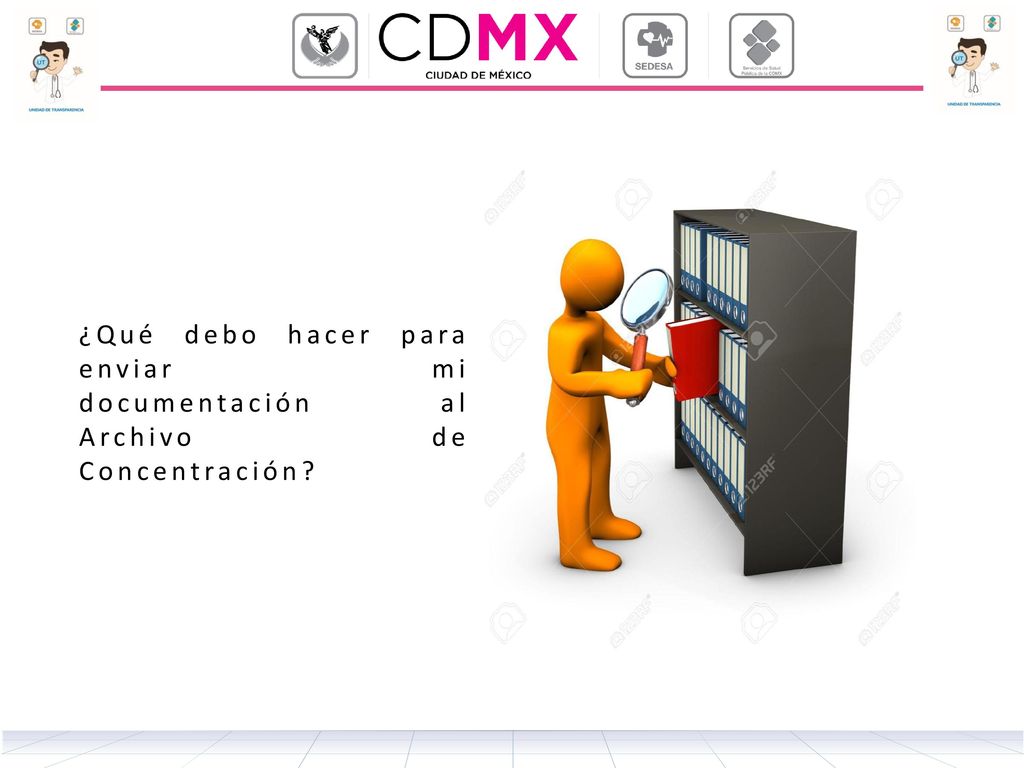 ¿Qué debo hacer para enviar mi documentación al Archivo de Concentración