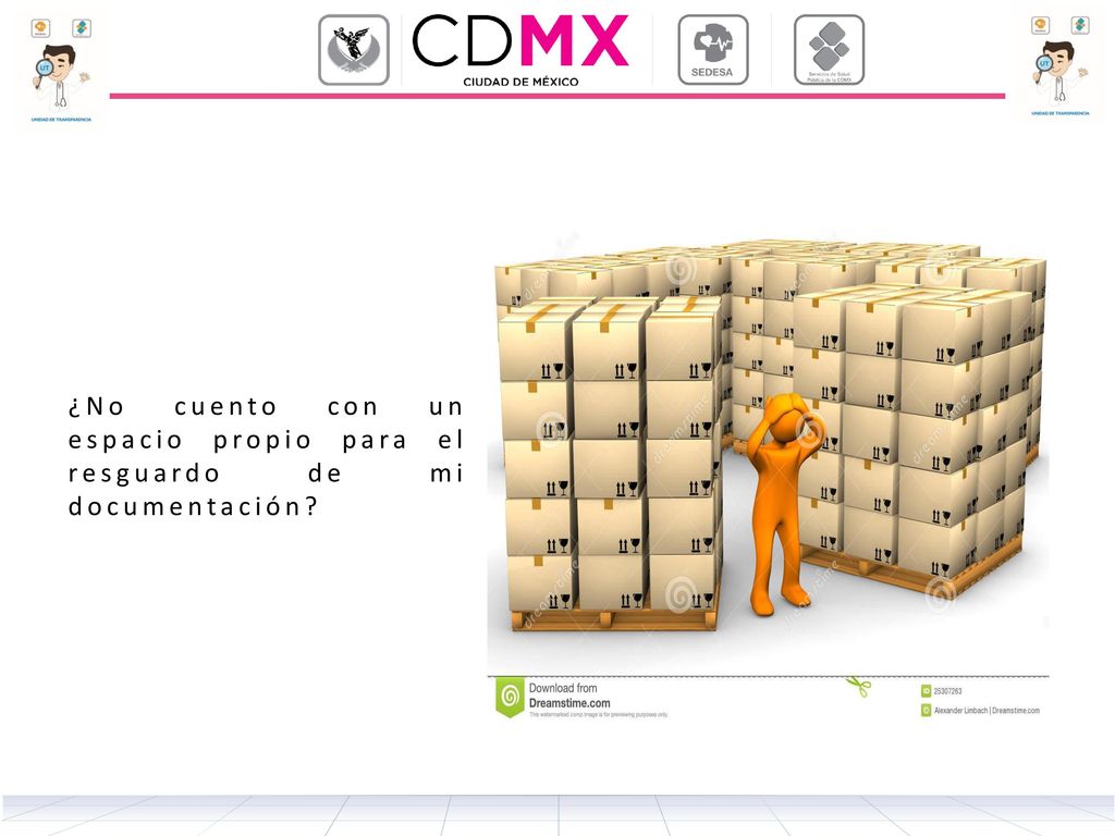 ¿No cuento con un espacio propio para el resguardo de mi documentación