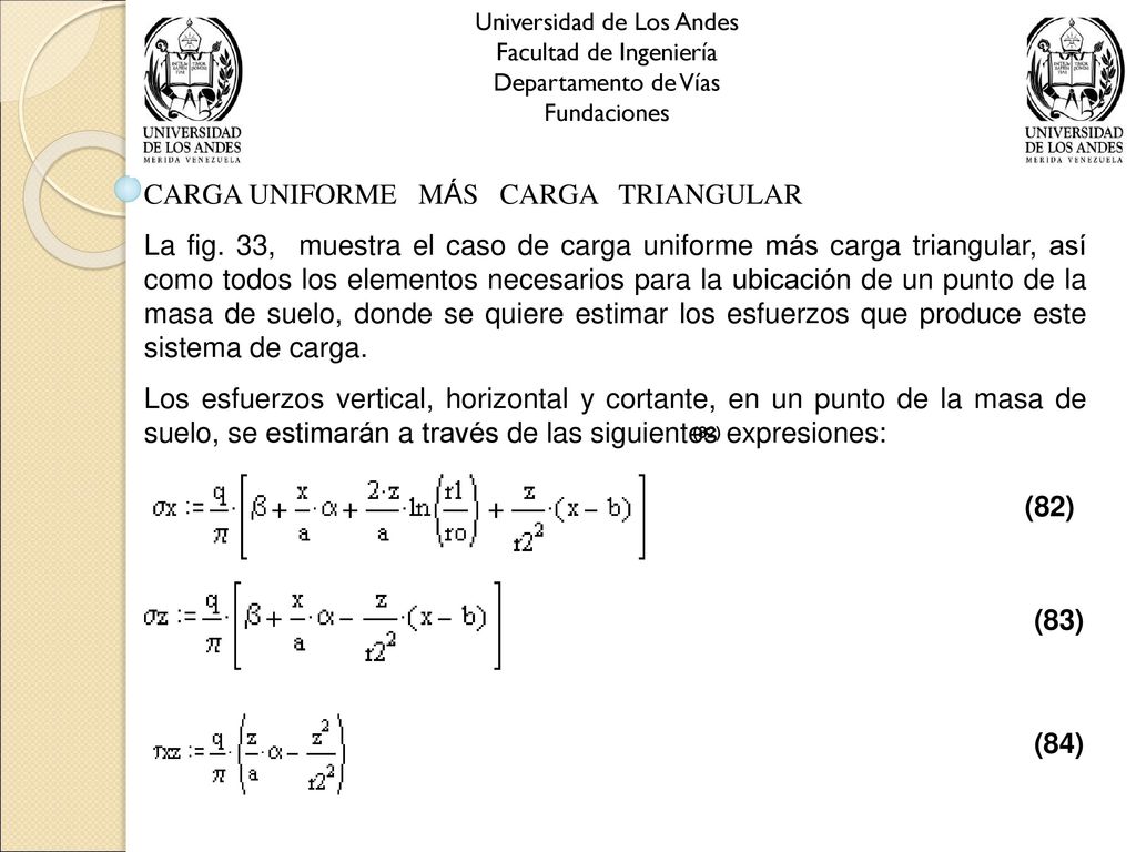 CARGA UNIFORME MÁS CARGA TRIANGULAR