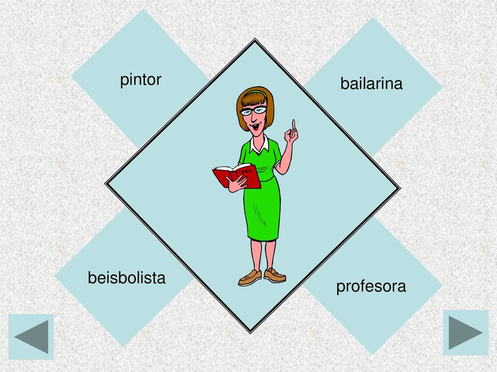 Una profesora enseña a los alumnos en la escuela.