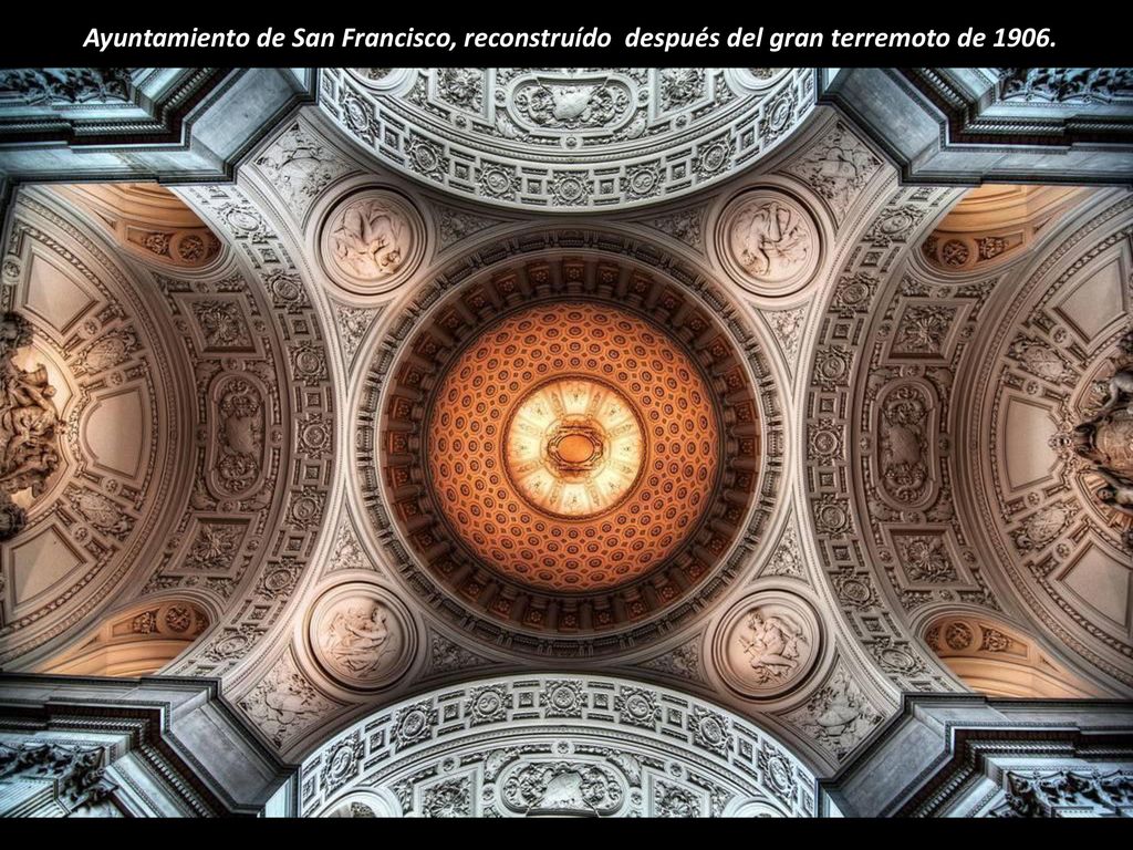 Ayuntamiento de San Francisco, reconstruído después del gran terremoto de 1906.