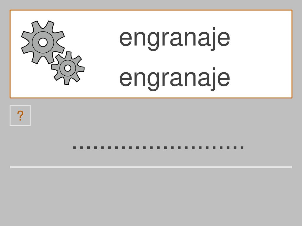 engranaje engranaje á g o r n j a e