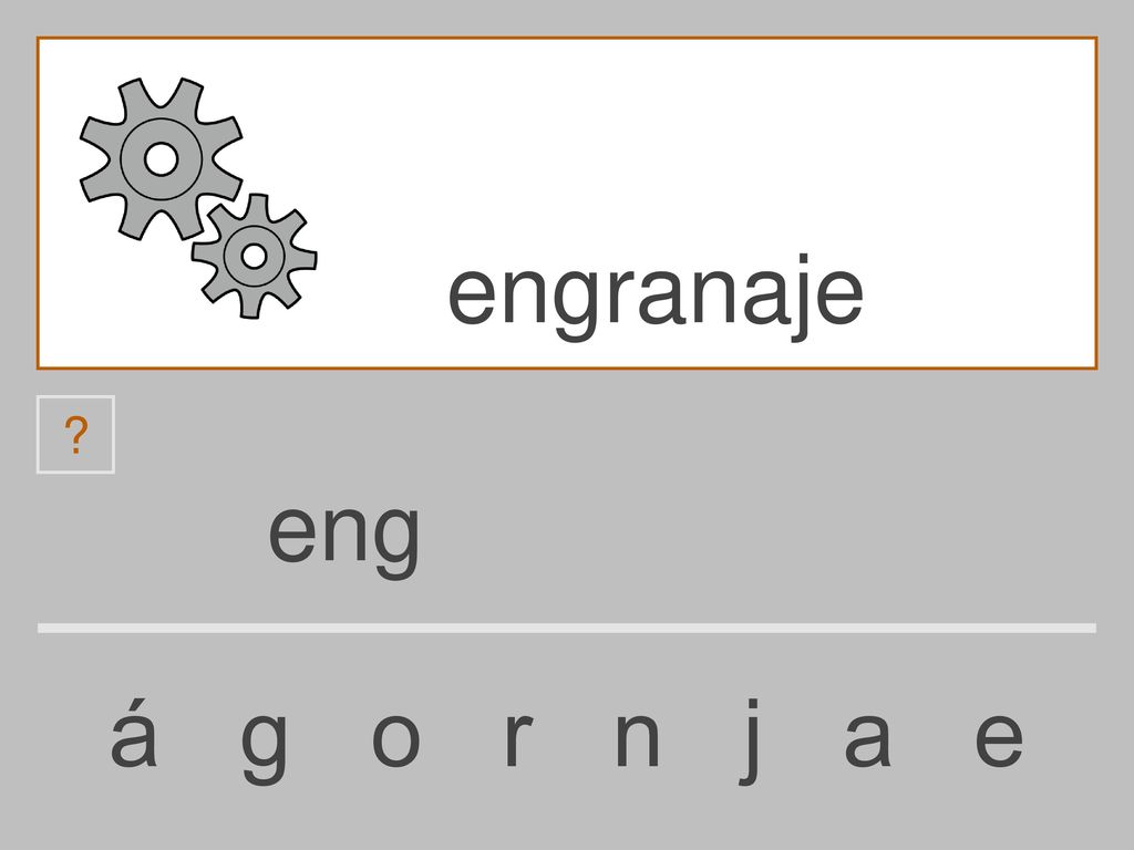 engranaje eng á g o r n j a e