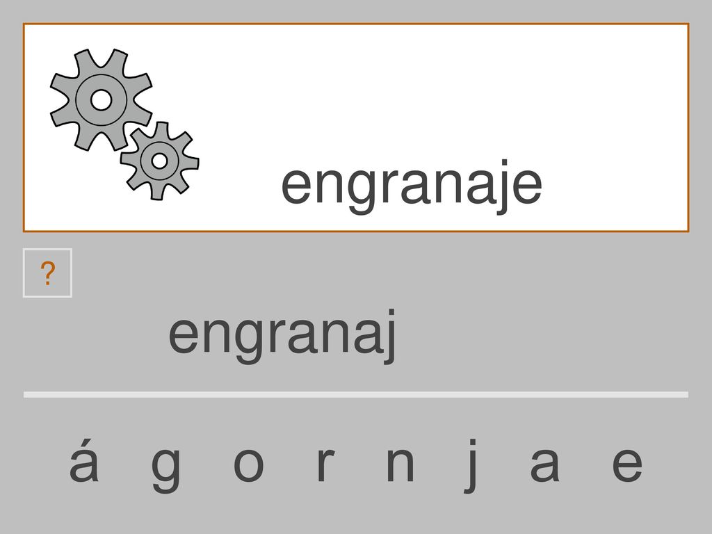 engranaje engranaj á g o r n j a e