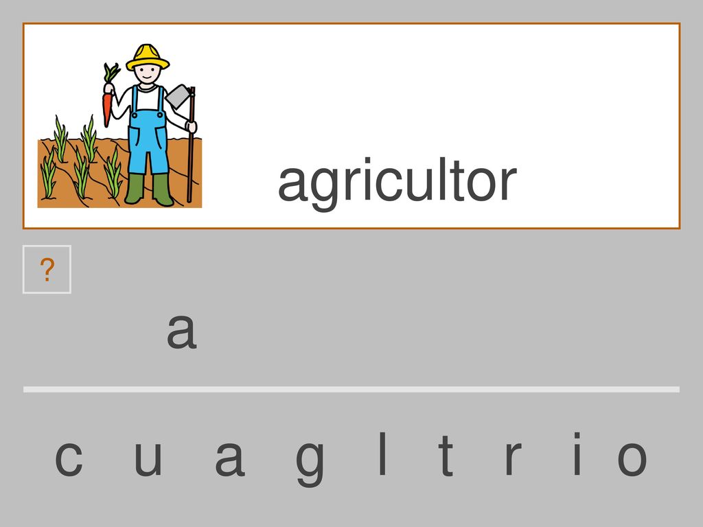 agricultor a c u a g l t r i o