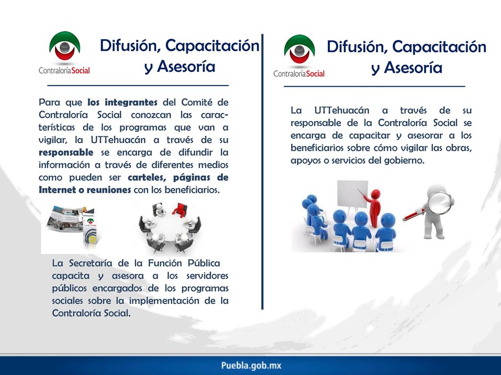 Difusión, Capacitación y Asesoría Difusión, Capacitación y Asesoría