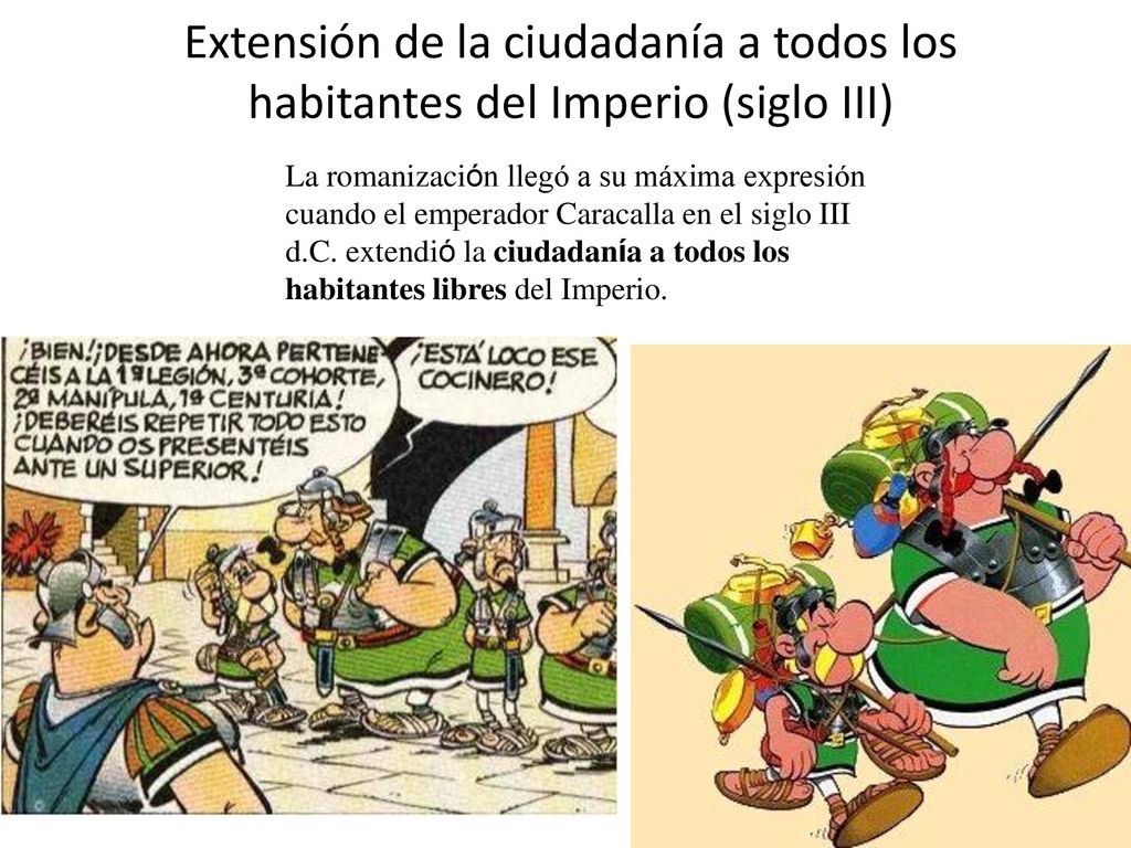 Extensión de la ciudadanía a todos los habitantes del Imperio (siglo III)