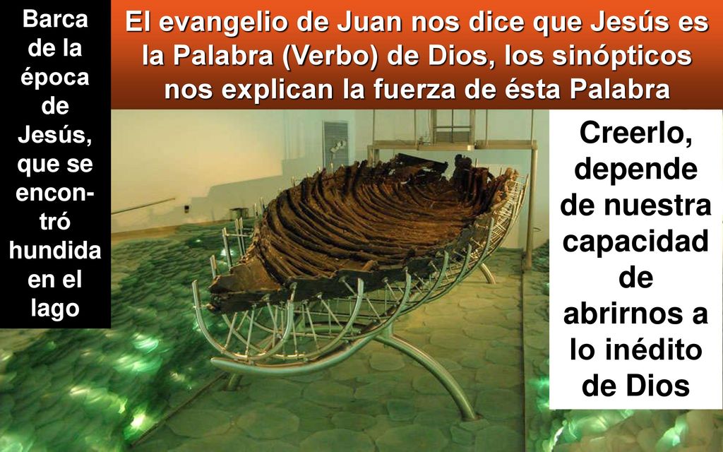 Creerlo, depende de nuestra capacidad de abrirnos a lo inédito de Dios