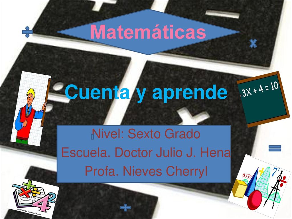 Nivel: Sexto Grado Escuela. Doctor Julio J. Hena Profa. Nieves Cherryl