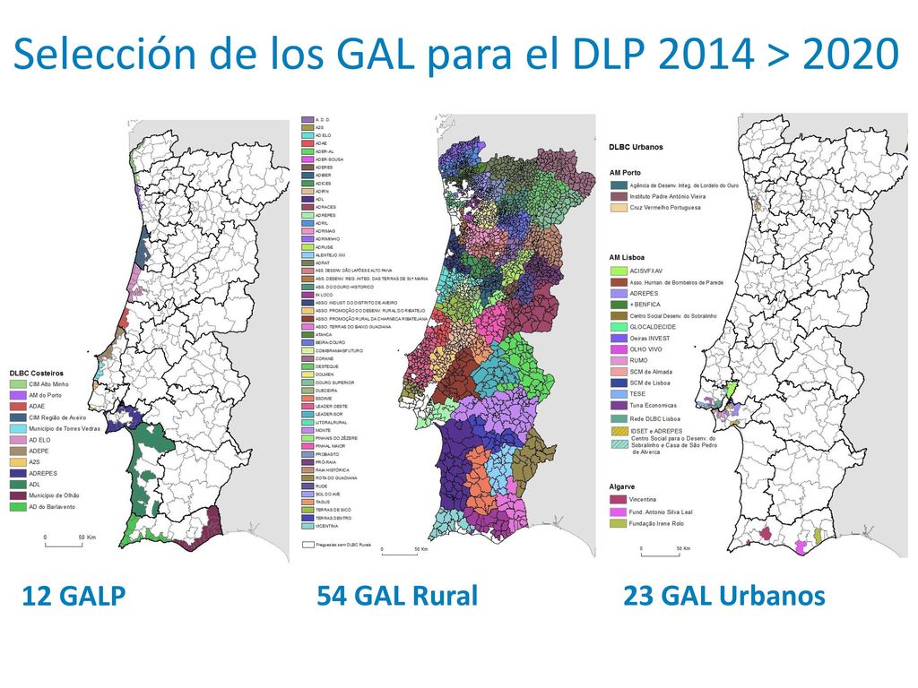 Selección de los GAL para el DLP 2014 > 2020
