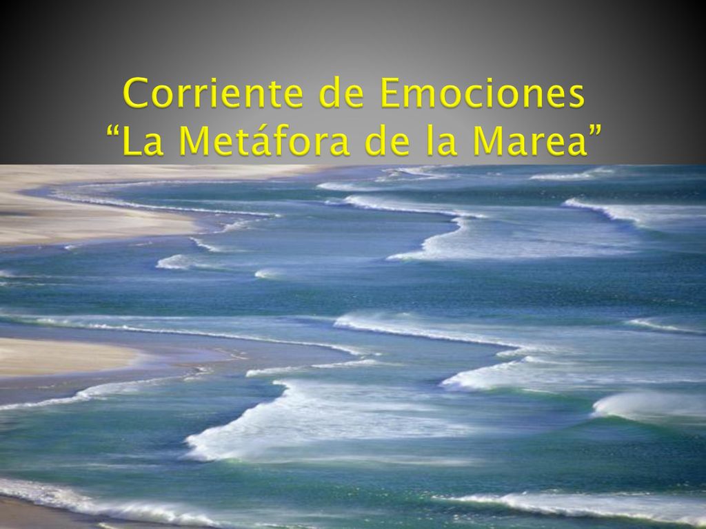 Corriente de Emociones La Metáfora de la Marea