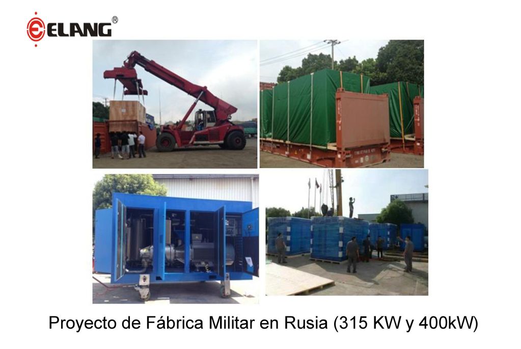 Proyecto de Fábrica Militar en Rusia (315 KW y 400kW)