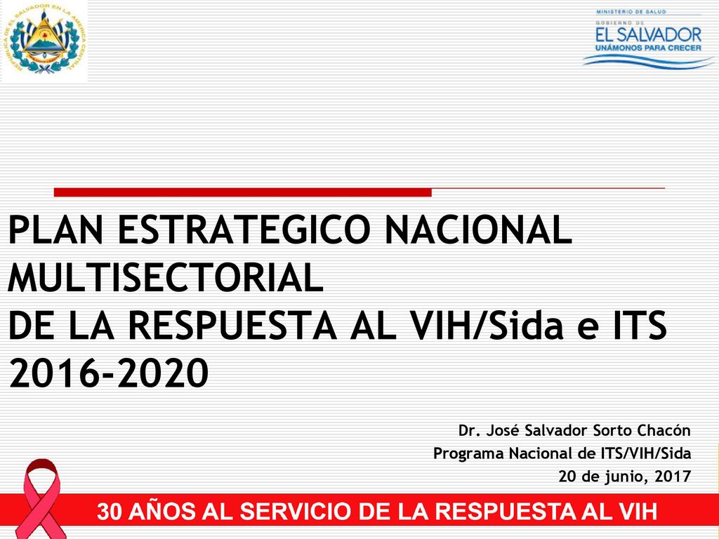 PLAN ESTRATEGICO NACIONAL MULTISECTORIAL DE LA RESPUESTA AL VIH/Sida e ITS