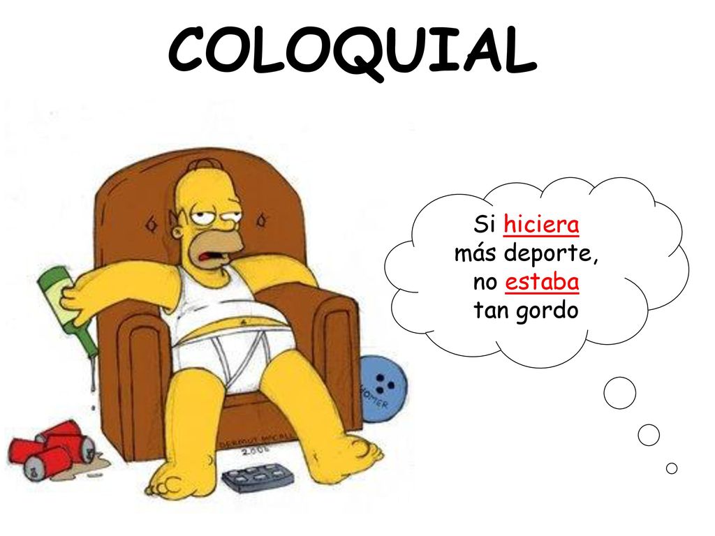 Si hiciera más deporte, no estaba tan gordo