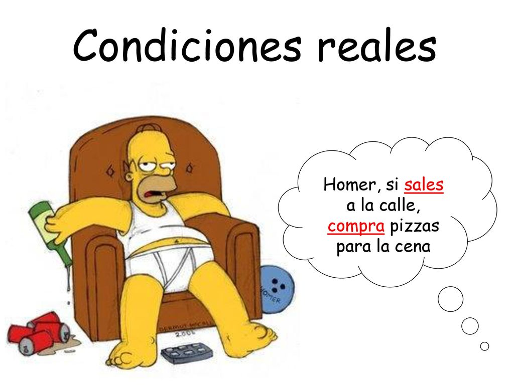 Homer, si sales a la calle, compra pizzas para la cena