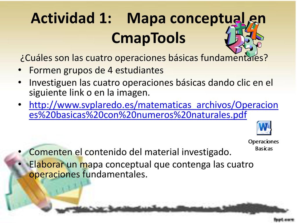 Actividad 1: Mapa conceptual en CmapTools