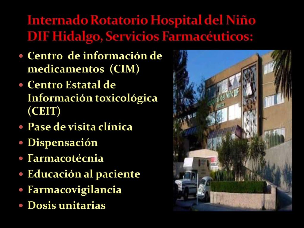 Centro de información de medicamentos (CIM)