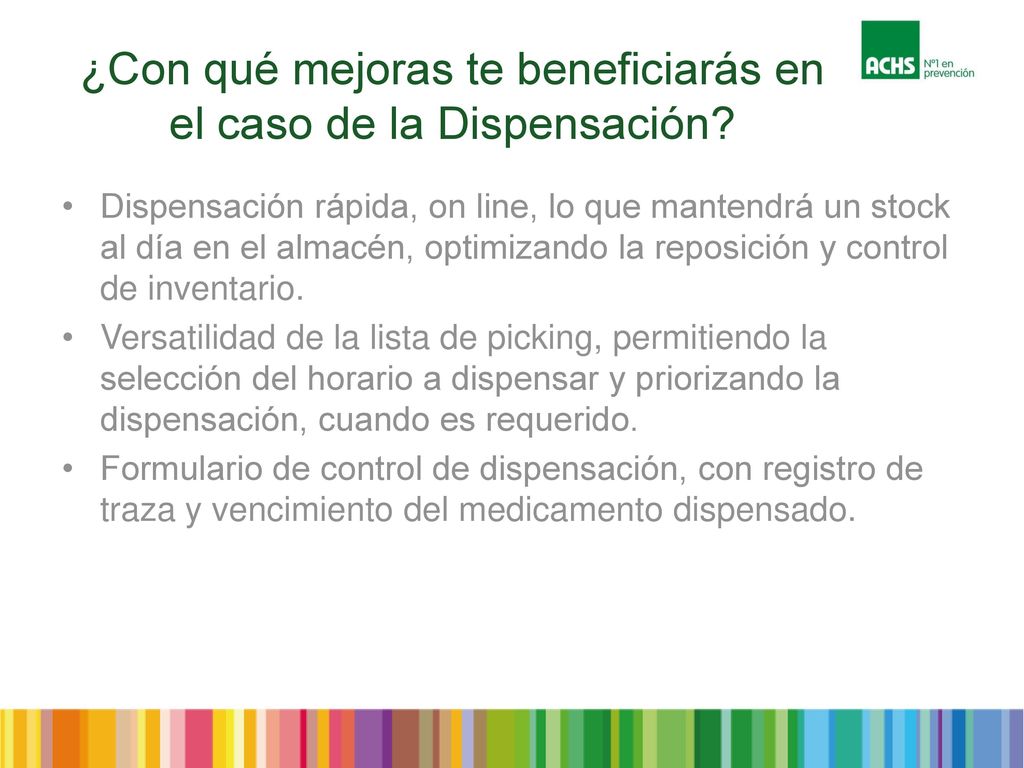 ¿Con qué mejoras te beneficiarás en el caso de la Dispensación
