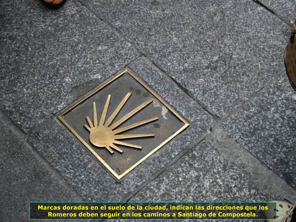 IMG_ ESPANHA - SALAMANCA - SÍMBOLO DO CAMINHO ATÉ SANTIAGO DE COMPOSTELA-700