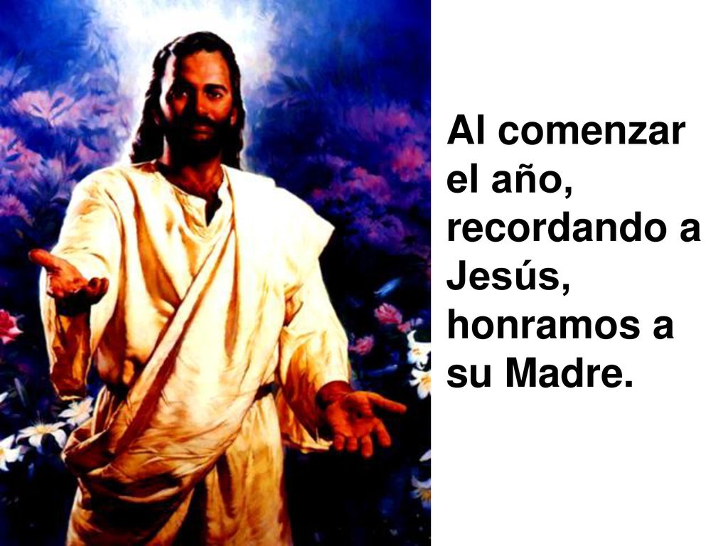 Al comenzar el año, recordando a Jesús, honramos a su Madre.