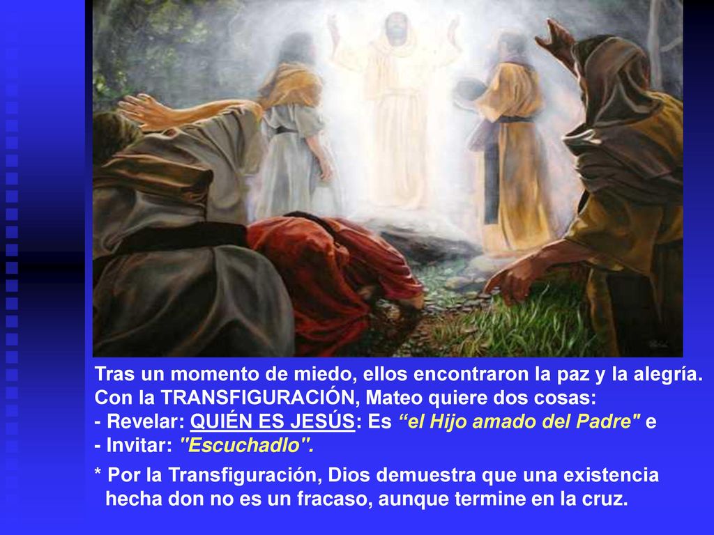Tras un momento de miedo, ellos encontraron la paz y la alegría.