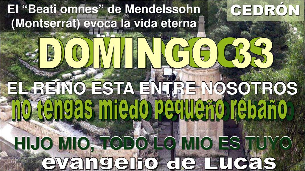 El Beati omnes de Mendelssohn (Montserrat) evoca la vida eterna