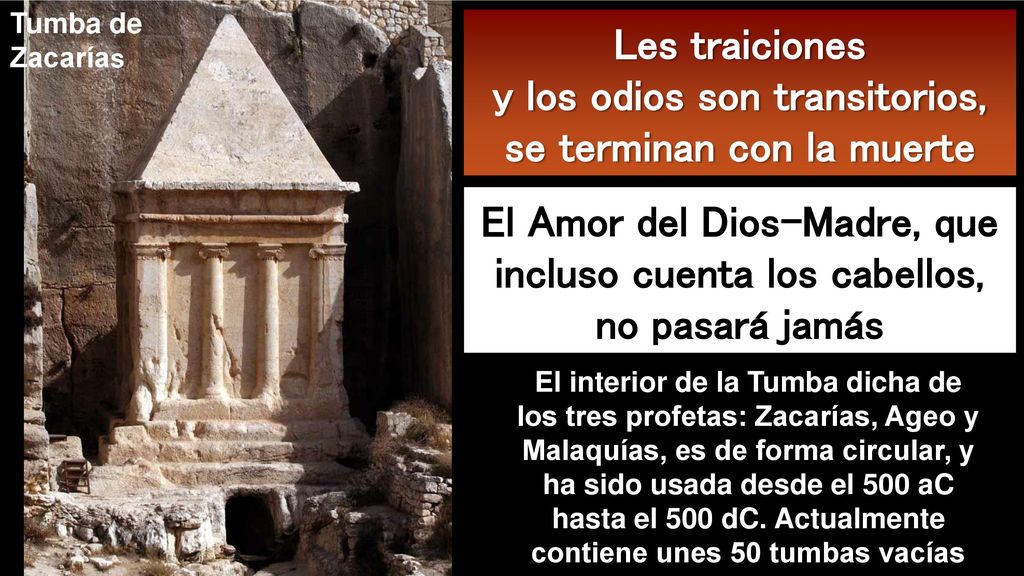 Les traiciones y los odios son transitorios, se terminan con la muerte
