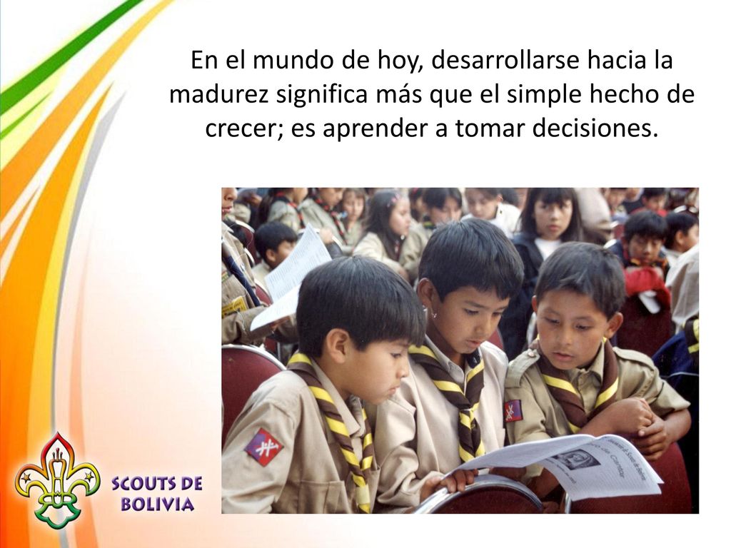 En el mundo de hoy, desarrollarse hacia la madurez significa más que el simple hecho de crecer; es aprender a tomar decisiones.