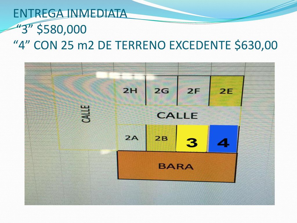 ENTREGA INMEDIATA 3 $580,000 4 CON 25 m2 DE TERRENO EXCEDENTE $630,00