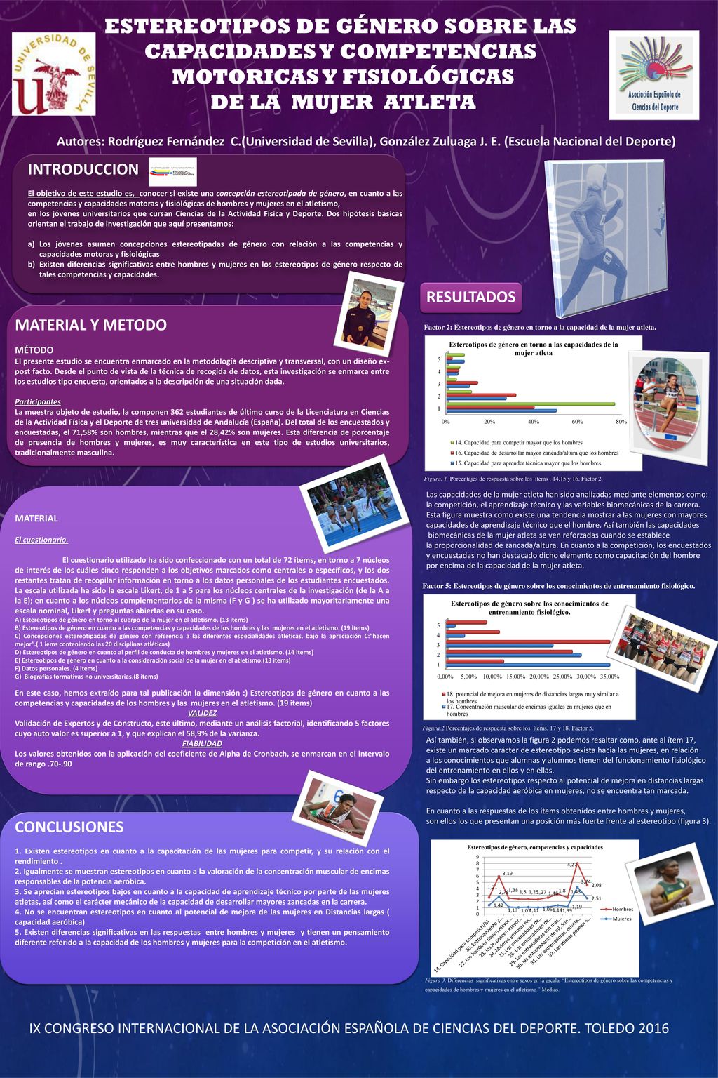 ESTEREOTIPOS DE GÉNERO SOBRE LAS CAPACIDADES Y COMPETENCIAS MOTORICAS Y FISIOLÓGICAS DE LA MUJER ATLETA