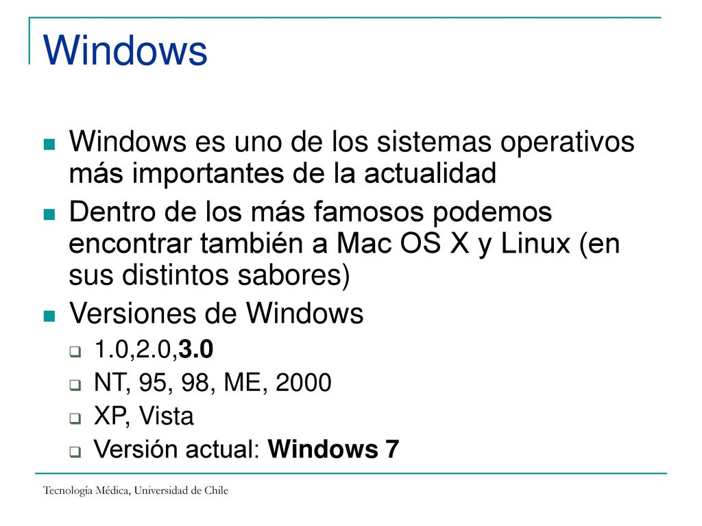 Windows Windows es uno de los sistemas operativos más importantes de la actualidad.