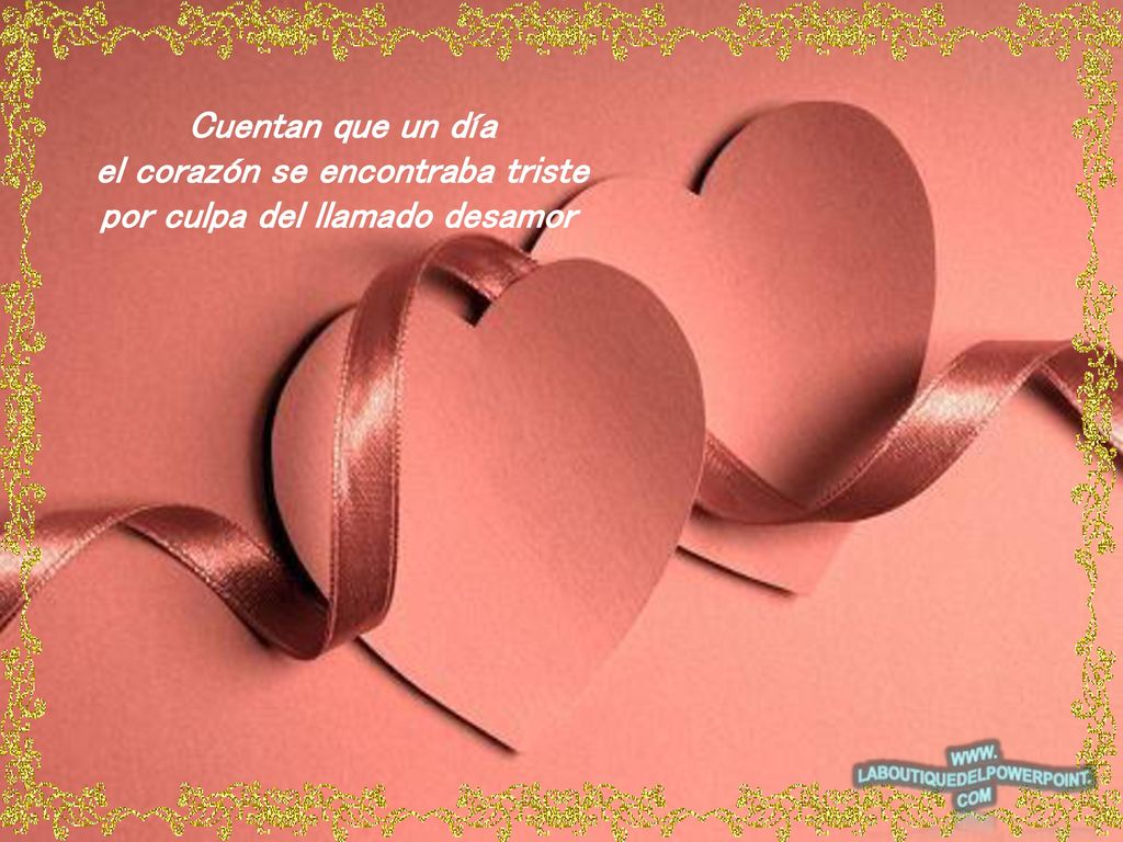 el corazón se encontraba triste por culpa del llamado desamor